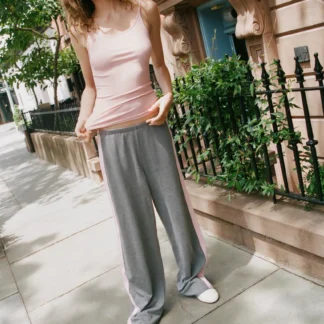 ZARA STRAIGHT FIT TROUSERS WITH SIDE STRIPE