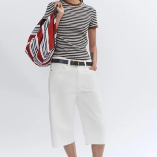 ZARA STRIPED SHORT SLEEVE T-SHIRT