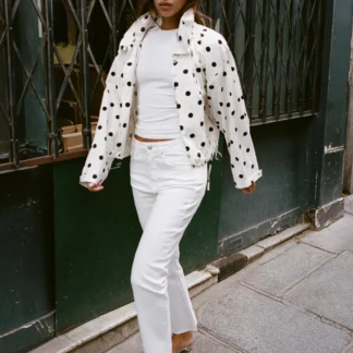 ZARA POLKA DOT JACKET
