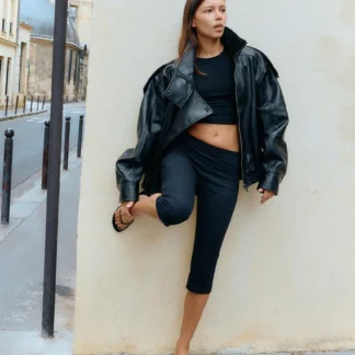 ZARA LEATHER EFFECT JACKET