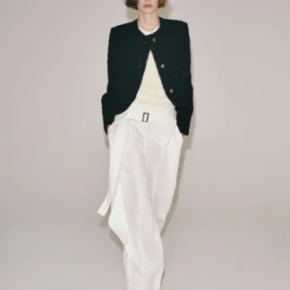 ZARA ZW COLLECTION JACKET WITH EMBOSSED BUTTONS