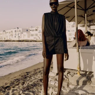 ZARA HIGH-WAIST SHORTS