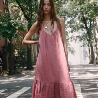 ZARA VOLUMINOUS MIDI DRESS