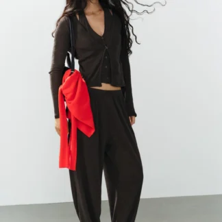 ZARA DOUBLE EFFECT JACKET TOP