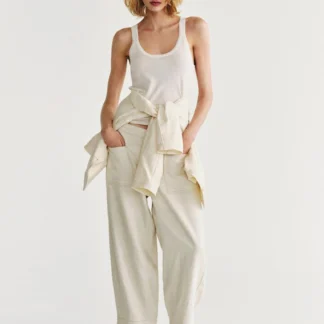 ZARA FINE-KNIT SLEEVELESS TOP