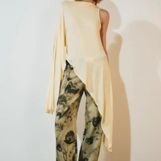 ZARA FLUID ASYMMETRIC TOP