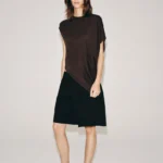 ZARA ASYMMETRIC KNIT TOP