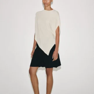 ZARA ASYMMETRIC KNIT TOP