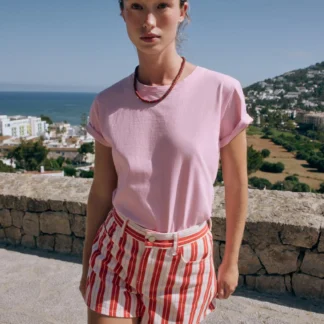 ZARA RUSTIC COTTON T-SHIRT