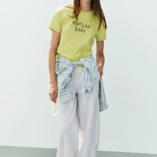 ZARA RUSTIC SLOGAN T-SHIRT