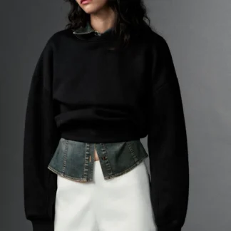 ZARA HIGH-WAIST SHORTS
