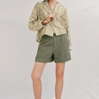 ZARA SHIRT WITH CUTWORK EMBROIDERY