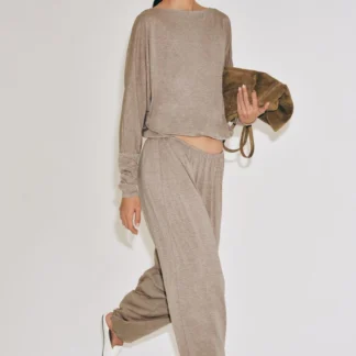ZARA ELASTICATED HEM T-SHIRT