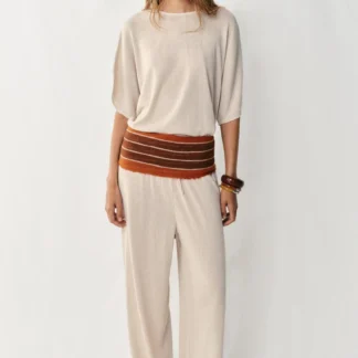 ZARA RUSTIC CAPE SLEEVE TOP