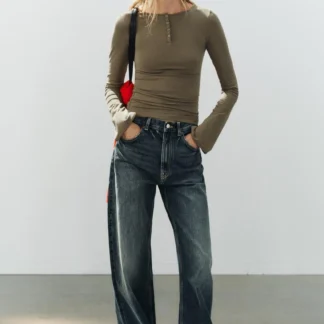 ZARA HENLEY T-SHIRT