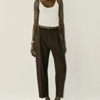 ZARA POLYAMIDE THIN STRAP T-SHIRT