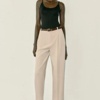 ZARA POLYAMIDE THIN STRAP T-SHIRT