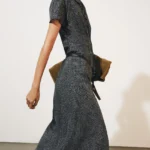 ZARA ZW COLLECTION POLKA DOT MIDI DRESS