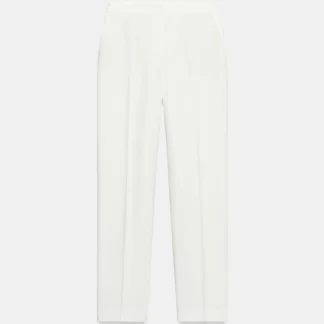 ZARA HIGH-WAIST STRAIGHT-LEG TROUSERS