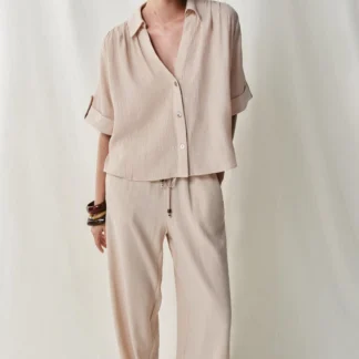 ZARA FLOWING STRAIGHT-LEG TROUSERS