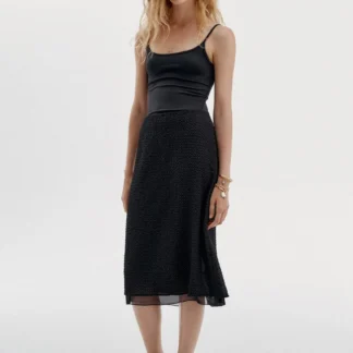ZARA COMBINED MIDI SKIRT