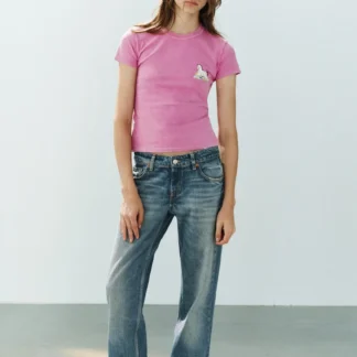 ZARA FIORENZA ART WASHED EFFECT T-SHIRT