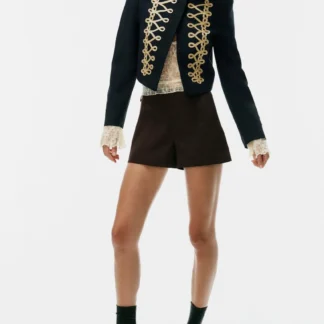 ZARA HIGH-WAIST SHORTS