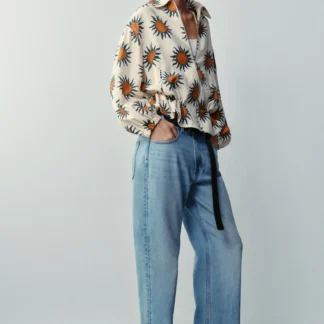 ZARA PRINTED BOMBER JACKET