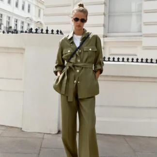 ZARA BELTED SAFARI JACKET