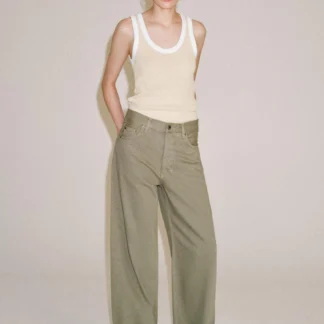 ZARA CONTRAST PIPING TOP