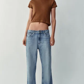 ZARA SHORT SLEEVE RUSTIC T-SHIRT