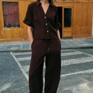ZARA FLOWING STRAIGHT-LEG TROUSERS