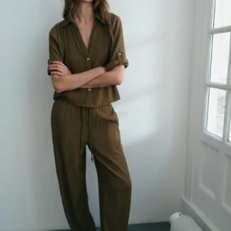 ZARA FLOWING STRAIGHT-LEG TROUSERS