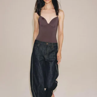 ZARA SWEETHEART NECKLINE BODYSUIT