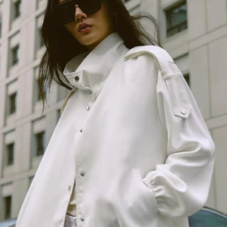 ZARA HIGH-NECK BOMBER JACKET