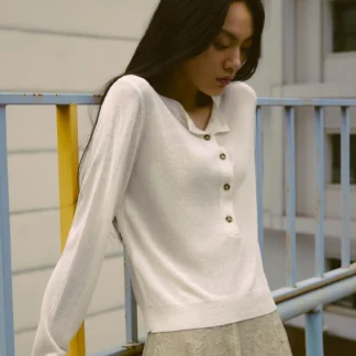 ZARA HENLEY KNIT JUMPER