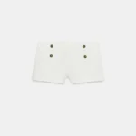 ZARA BUTTON MINI SHORTS