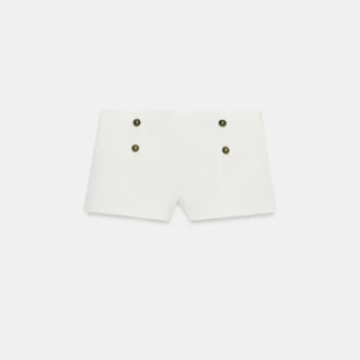 ZARA BUTTON MINI SHORTS