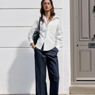 ZARA BASIC POPLIN SHIRT