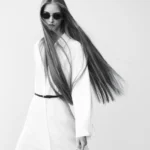 ZARA BELTED SHIRT DRESS