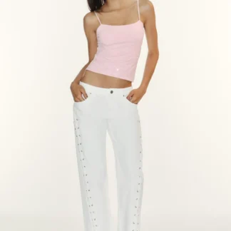 ZARA SHIMMERY STRAPPY TOP