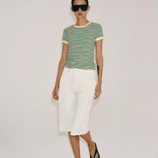 ZARA STRIPED SHORT SLEEVE T-SHIRT