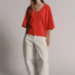 ZARA V-NECK T-SHIRT