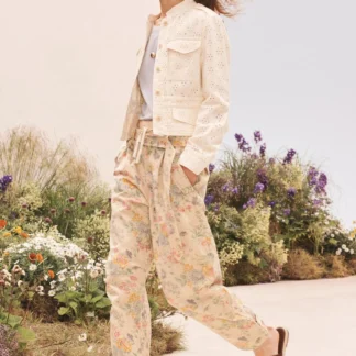 ZARA FLWRS PNT CTTN