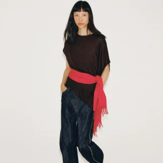 ZARA ASYMMETRIC KNIT TOP