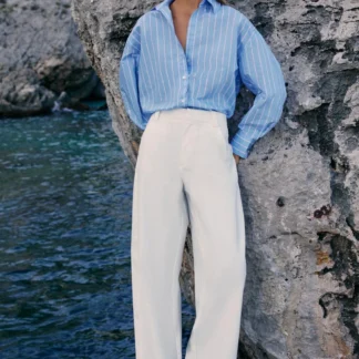 ZARA BASIC POPLIN SHIRT