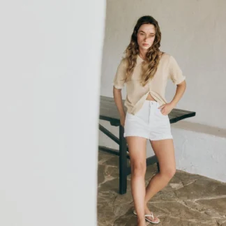 ZARA SHORT SLEEVE LACE KNIT CARDIGAN
