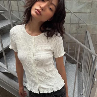 ZARA HONEYCOMB KNIT CARDIGAN