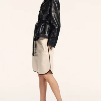 ZARA ZW COLLECTION LEATHER EFFECT JACKET