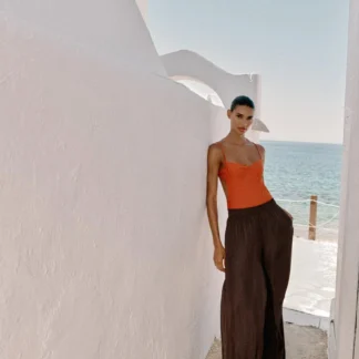 ZARA FLOWING WIDE-LEG TROUSERS